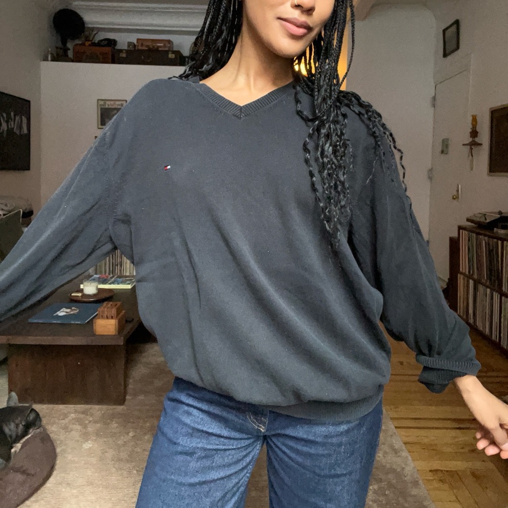 Vintage Tommy Hilfiger Black Sweater